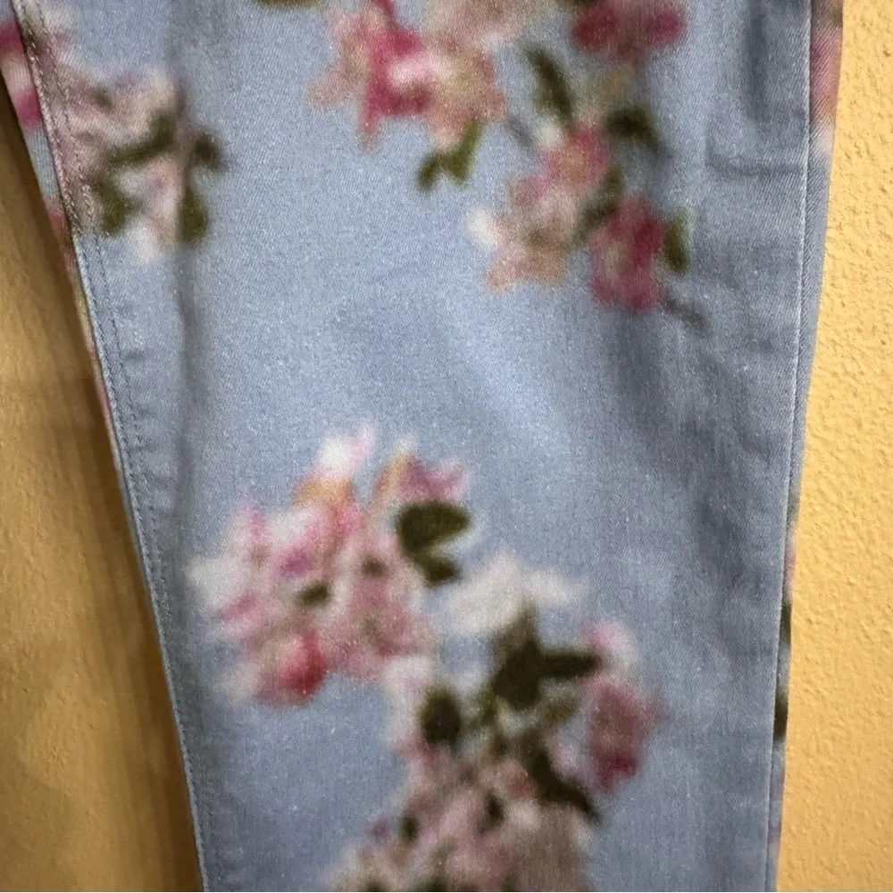 HUDSON Floral‎ Skinny Jeans - Picture 3 of 6